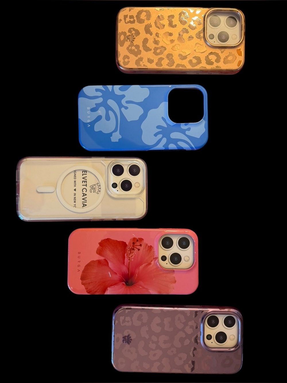 Velvet Caviar & Burga iPhone 15 Pro Cases